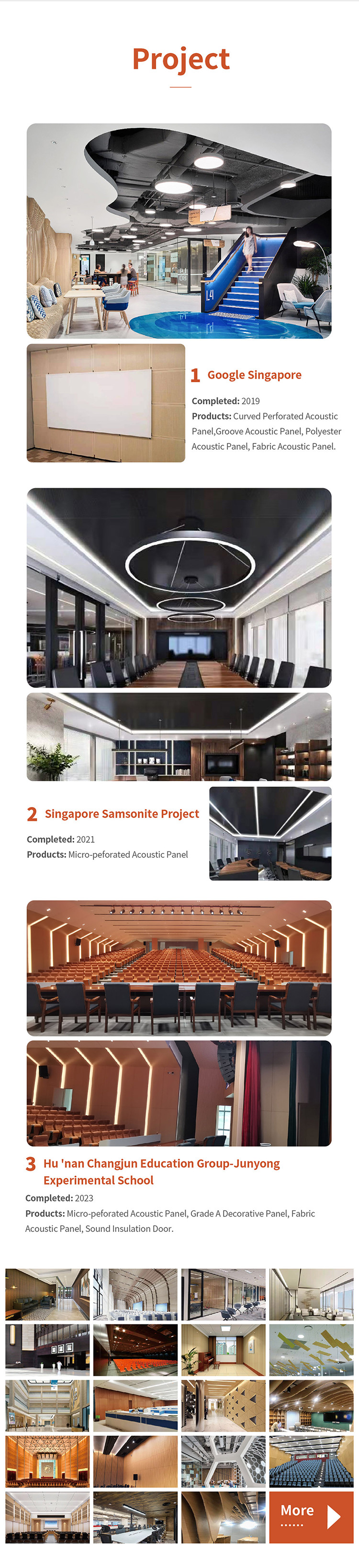 Modern Style Veneer Acoustic Perforated Wood Panels For Residential Office