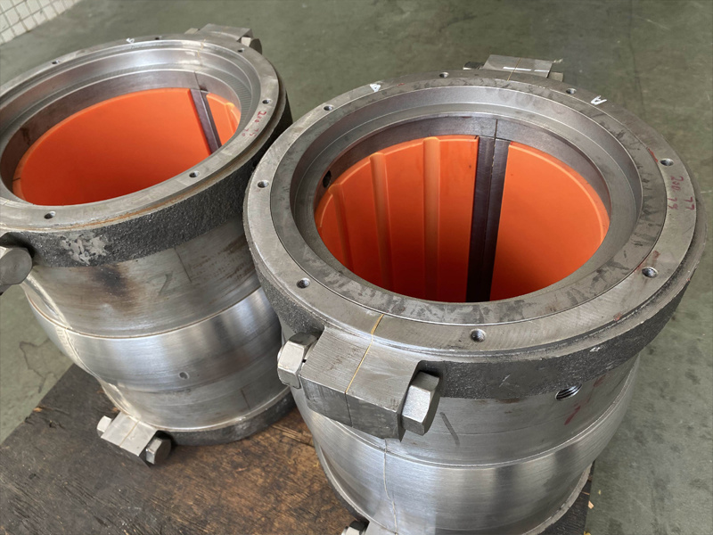 Water Lubricated Strip Integral Guide Bearing, Self Lubricating, Elastomeric Polymer Alloy