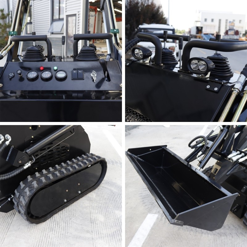 Landscaping Mini Skidloader High Efficiency And Maneuverability