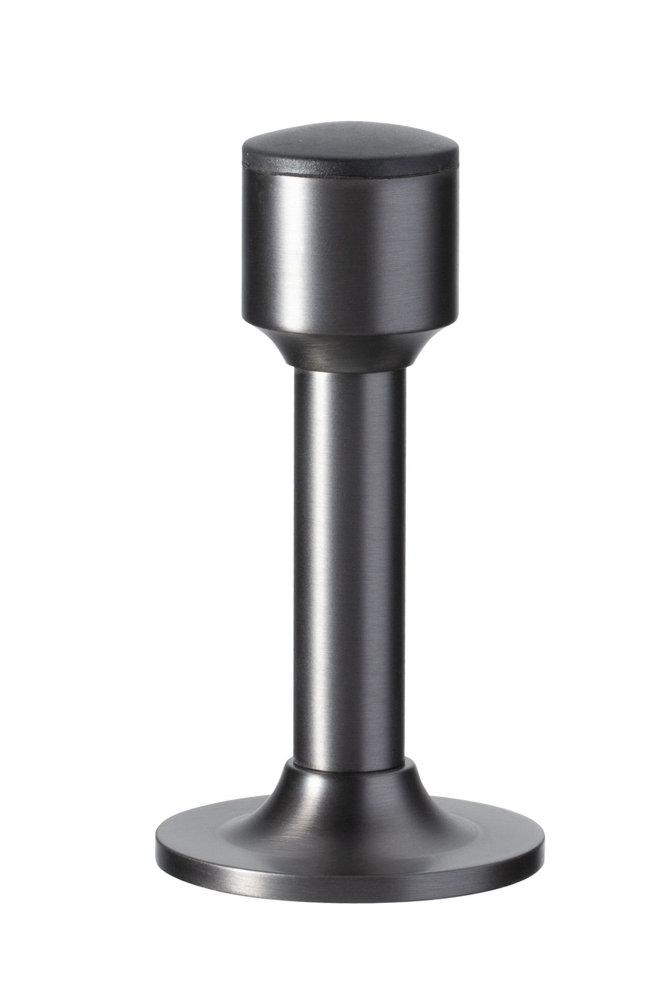 Amertop Brass Door Stops Black Brushed Rubber Door Holder 54mm 45mm