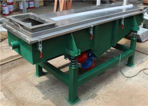 China Plastics SUS Linear Vibrating Screen Sieve vibrating screening machine wholesale