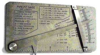 Fillet Cam Type Huatec Weld Gauge Series Taper Stainless Steel