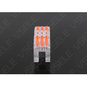 4kv Spring Wiring Fast 4.0mm² Din Rail Terminal Blocks