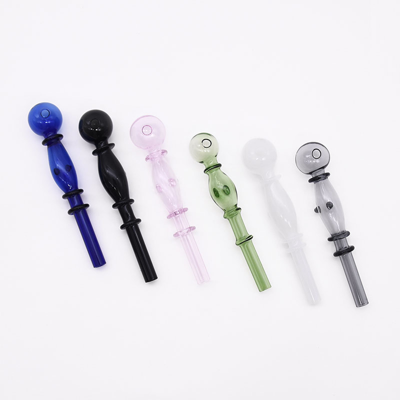 Borosilicate Alien Shaped Colored Glass Hookah Pipe