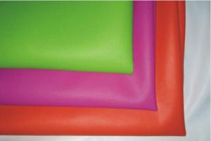 China 1.8mm Thickness Flame Retardant Silicone PU Leather For Gloves wholesale
