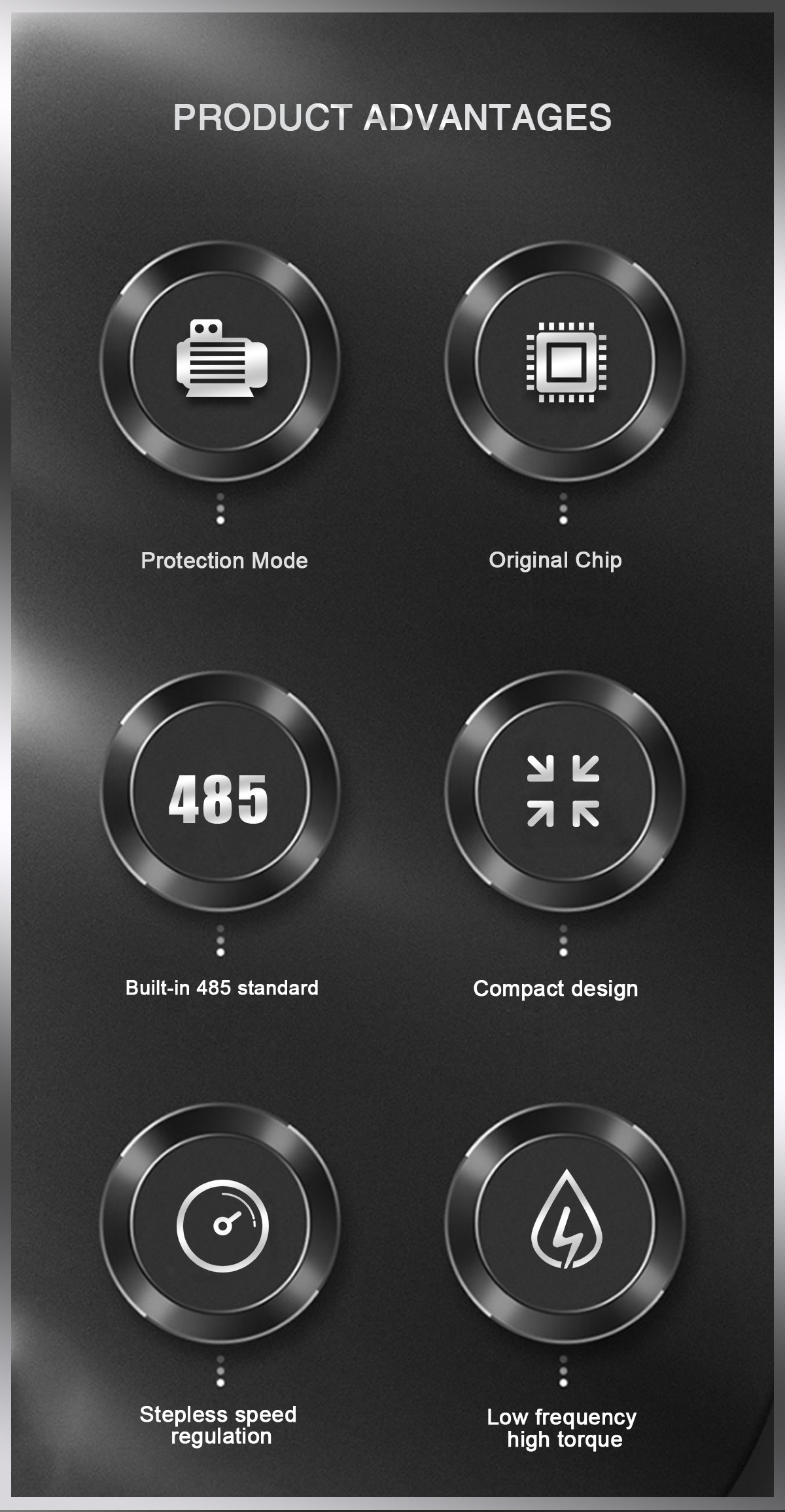 Mini VFD 220V Single Phase Frequency Converter For Drawing Machines