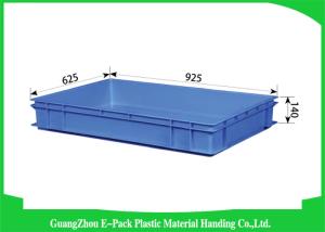 China Agriculture Plastic Stackable Containers Warehousing Durable 925 * 625 * 140mm wholesale