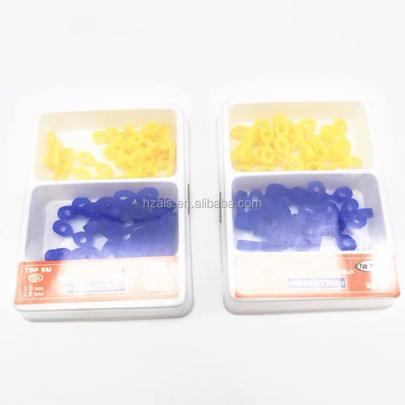 100Pcs/box Dental Filling Tools MICRODONT Interdental Spacer Polyester Matrix Bands Dental Material Matrices