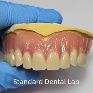 China Standard Ivoclar Complete Acrylic Denture Professional FDA Certified wholesale