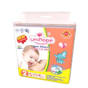 China Soft Breathable Absorption African Nappies Teddy Diapers S for Loose Baby Diaper wholesale