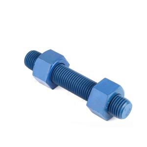 China PTFE Xylan 1424 Coated Threaded Stud Bolt A193 Grade B16 wholesale