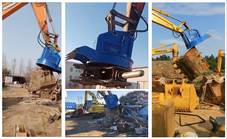 130-170 Ipm Mini Excavator Magnet Attachment CTHB Hydraulic Excavator Magnet