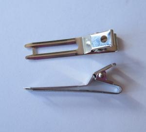 China Fashion High Quality Metal 40mm Double Prong Alligator Hair Clip wholesale