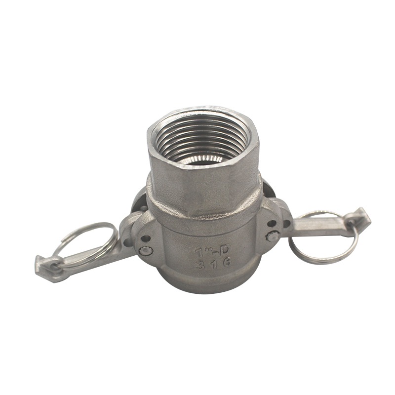 Customized SS 304 316 D type Camlock Quick Connectors for Water Gas Oil NPT BSP 1/4"-4