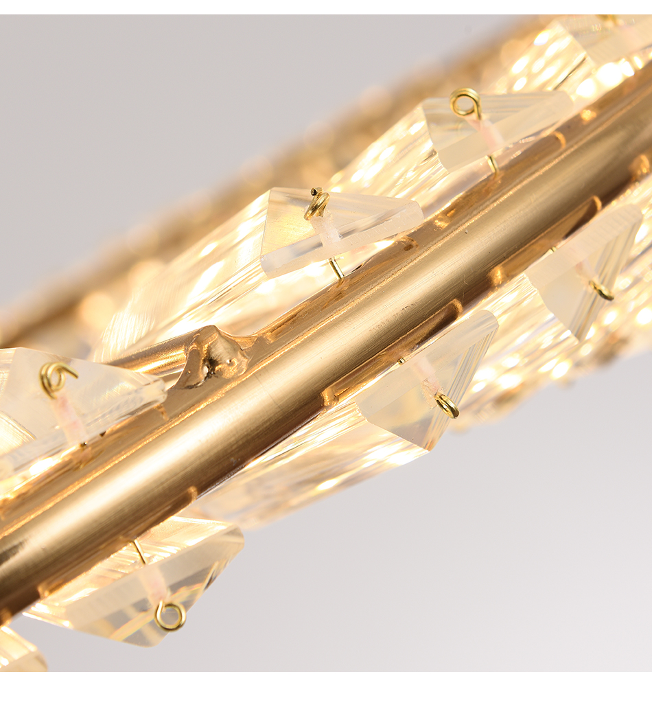 Modern Living Room Chandeliers Circle Round kitchen pendant lighting(WH-CY-203)