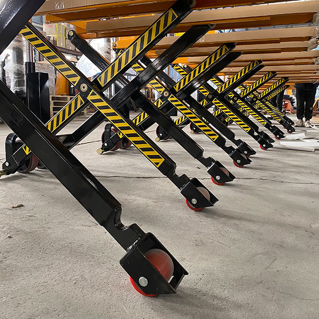 High Lift Pallet Truck Jack Scissor Lift Pallet Truck 1000kg High Lift For Factory