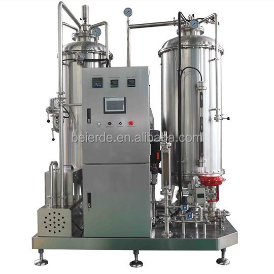 Beierde Carbonated Beverage Filling Machine Cold Drink Filling Machine Gear Drive