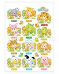 Cartoon Brillant Glitter cute sticker for kids 8409