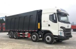 China 3800+1350mm Wheelbase Heavy Tipper Truck Air / Hydraulic Braking System wholesale