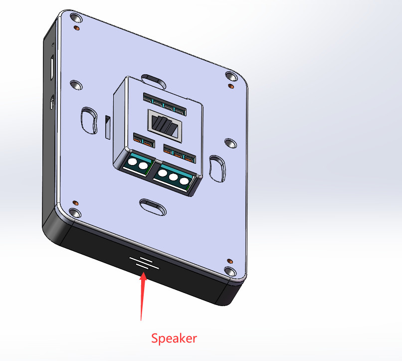 Dual Wifi Frequency Industrial 5 Inch Android Wall Mount Terminal Control Panel with UART GPIO RS485