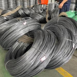 China Low Carbon Steel Wire Rod Q195 6.5mm Silver Bright Non-Alloy Cold Drawn Wire for Nails Manufacturing wholesale