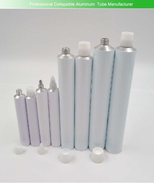 Squeeze Tubes Packaging , Pharmaceutical ointment skin care Aluminum Tubes Non