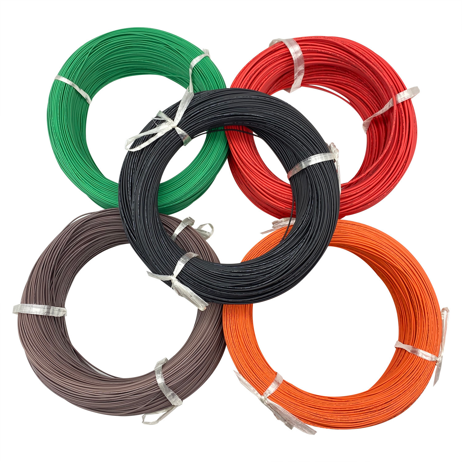 UL VW-1 Rated Copper Flat Ribbon Cables For 300V Temperature Applications