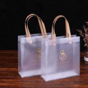 China PP PVC Translucent Tote Bag 40x11x35cm Recycled For Shopping wholesale