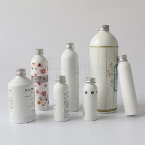 China Aluminum Spray Cosmetic 30ml Reusable Shampoo Bottles wholesale