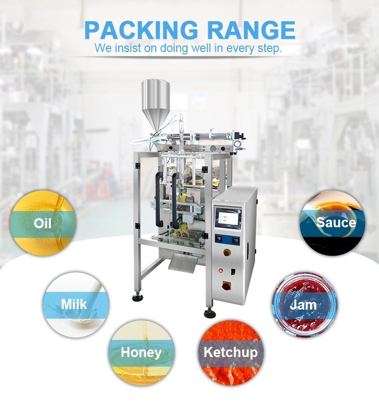 Barbecue Bacon Sauce Peanut Butter Liquid Packing Machine