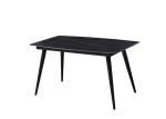 140x80x76cm Rock Sheet Restaurant Metal Dining Room Table
