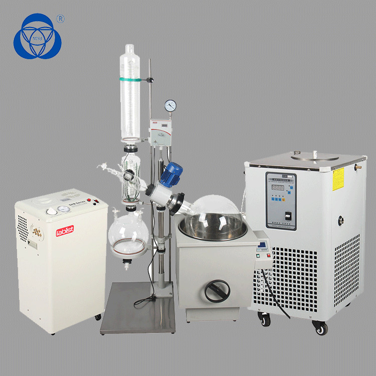 Manual Lifting Industrial Rotary Evaporator Digital Display Onstant Temperature Heats