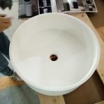 Elegant Look Counter Top Vanity Basins Stain And Chemical Resistance