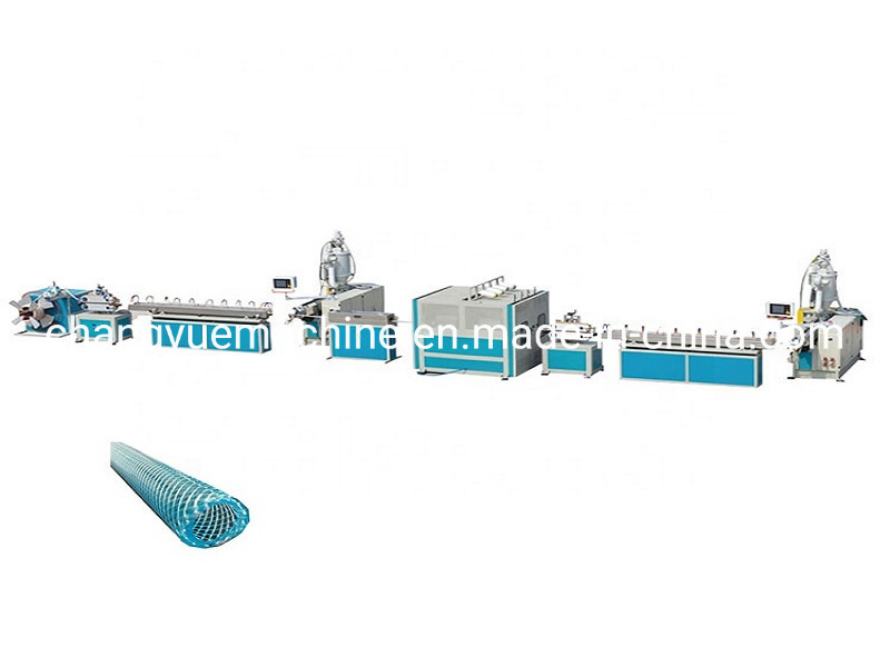 Quality Assured Plastic Extruer PVC Fibre Reinforced Pipe Making Machine