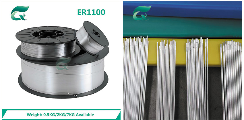 High Purity Aws A5.10 0.9mm Aluminum Alloy Welding Wire ER1100 D270 D300 In Cartons