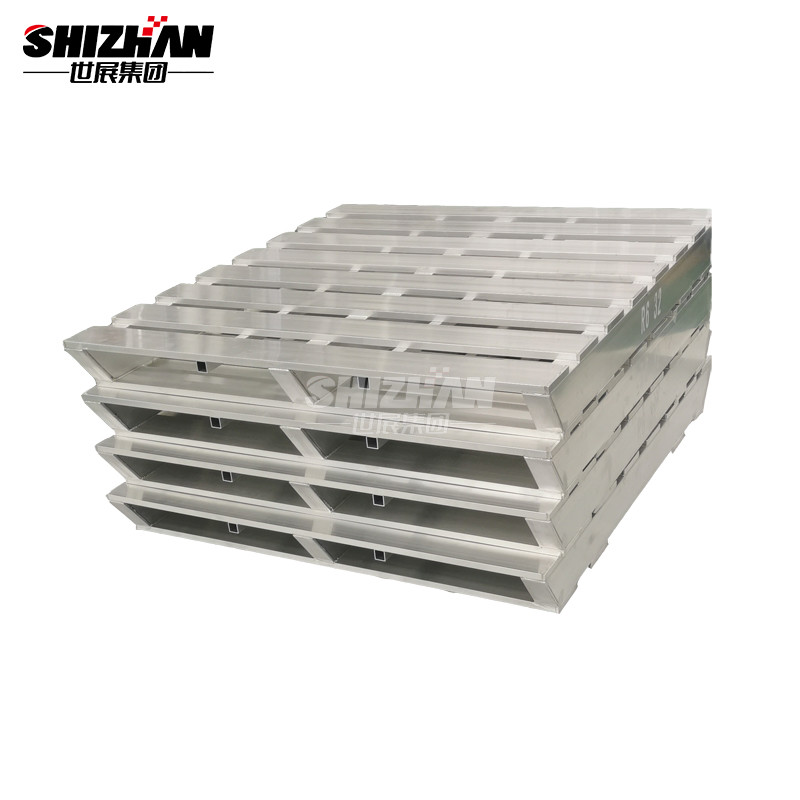 Warehouse Heavy Duty Aluminum Pallets 2.0-5.0 T Static Weight