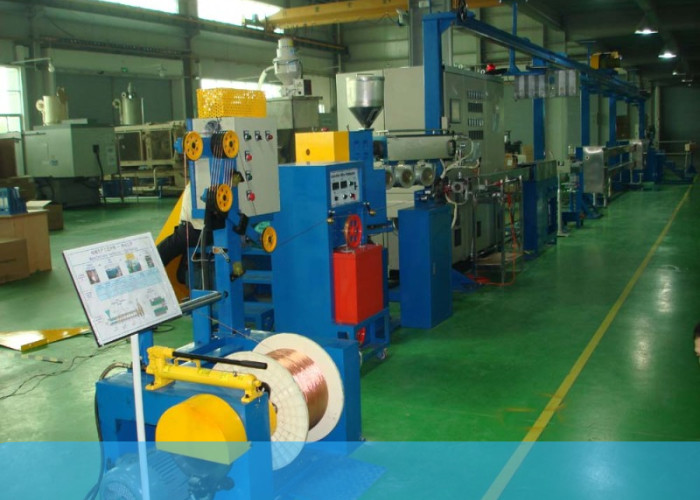 380V UL Electronic Copper Wire Making Machine , 3.7KW Cable Manufacturing Equipment