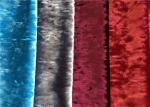 250gsm KS Polyester Spandex Velvet Fabric Crushed Ice Dress For Clothing