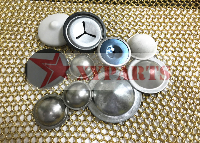 7/8" Dome Capped Washers Stainless Steel Used To Fasten 14Gauge Insulation Pins