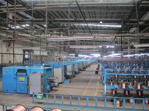 China FUCHUAN Tinned Wire , Silver Jacketed Wire Copper , Wire Bunching Machine / Equipment wholesale