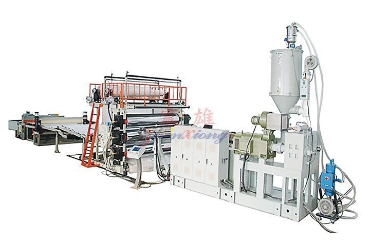 Waterproof Pet Sheet Extrusion Line 850 - 1000 Kg/H Pe Foam Sheet Extruder