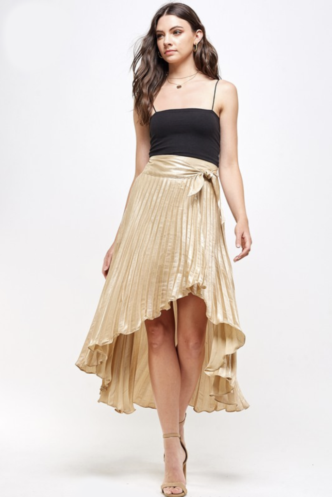Glitter Stretch Polyester Pleated Crepe Woven Fabric Wrinkle Satin For Dresses
