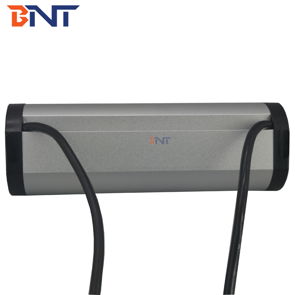 Multifunction clamp desktop data and power socket outlet box