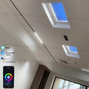 China CCT 600x600 Square Artificial Sky Light , Ceiling LED Simulate Sunlight wholesale