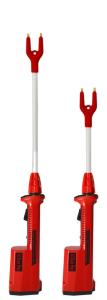 China ABS Rechargeable Cattle Prod Electronic Red Harmless 71cm With Charger wholesale