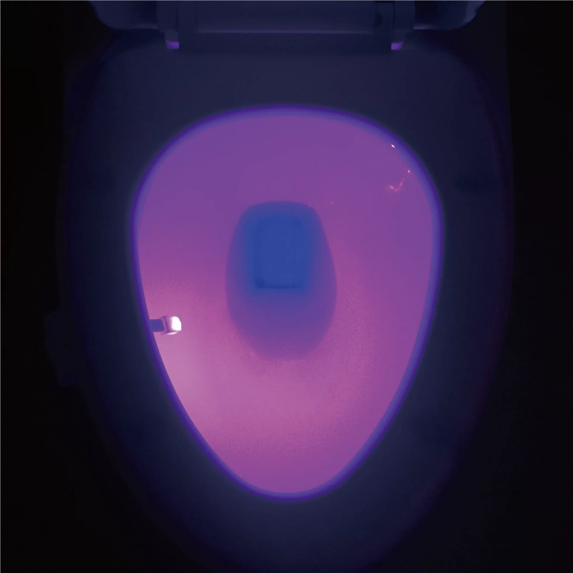 8 Colors Battery Powered Toilet Led Nightlight Motion Activated Led Night Light Bowl Lightbowl Led Lamp