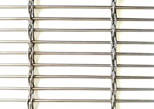 China 9.5mm Facade Woven Metal Mesh Fabric Interior Decorations wholesale