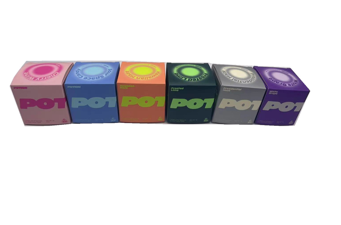 350GSM White Cardboard Healthcare Packaging Box For Custom CBD Packaging