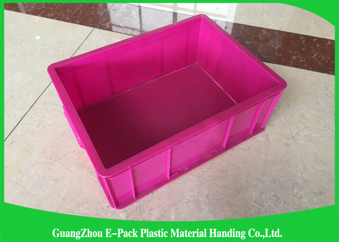 Blue Stackable Plastic Bins Convenience Stores , Standard Size Plastic Stacking Boxes