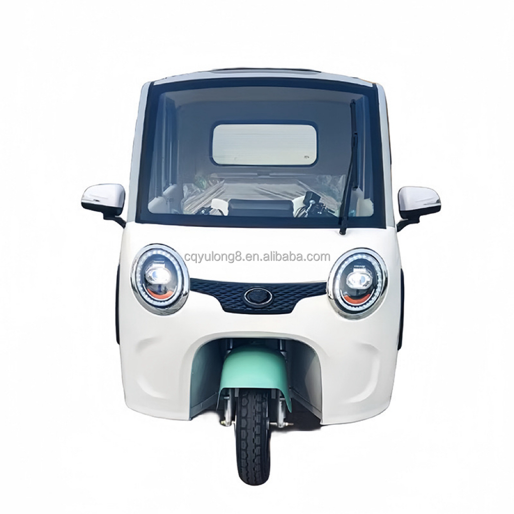 Household Family Truck 1200W Electric Tricycle with Fully Enclosed 4 Seats and Energy